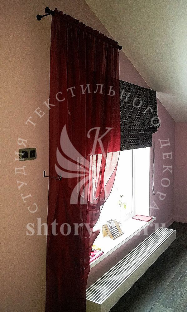 Дизайн и пошив штор в детскую комнату на заказ в Москве и Московской области