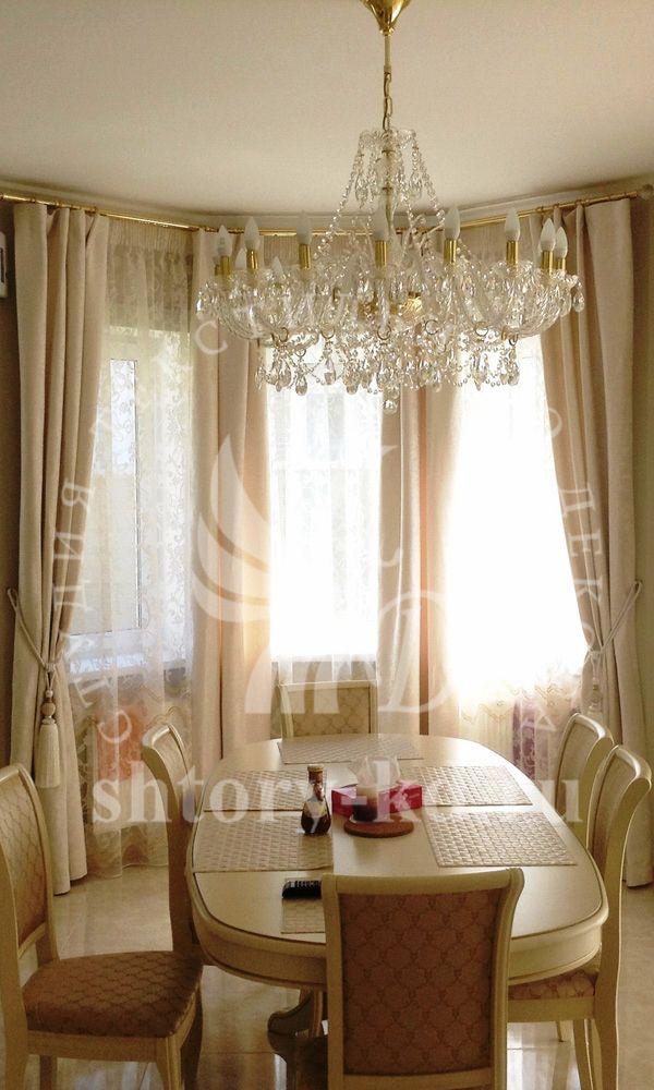 Дизайн и пошив штор в кухню на заказ в Москве и Московской области